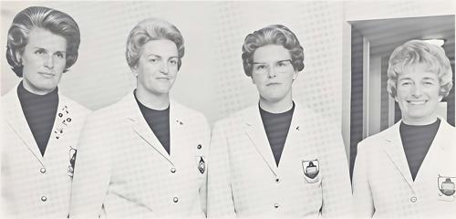 Mrs. E. Graham Gibbons, Mrs. A. W. Card, Mrs. Eric N Parker, Mrs. Rendell Arton